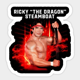 Ricky The Dragon Steamboat Sticker